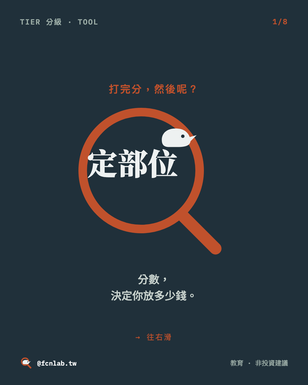Tier 分級 IG 圖卡封面