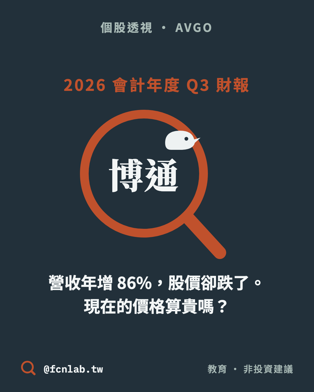 博通 AVGO 個股透視