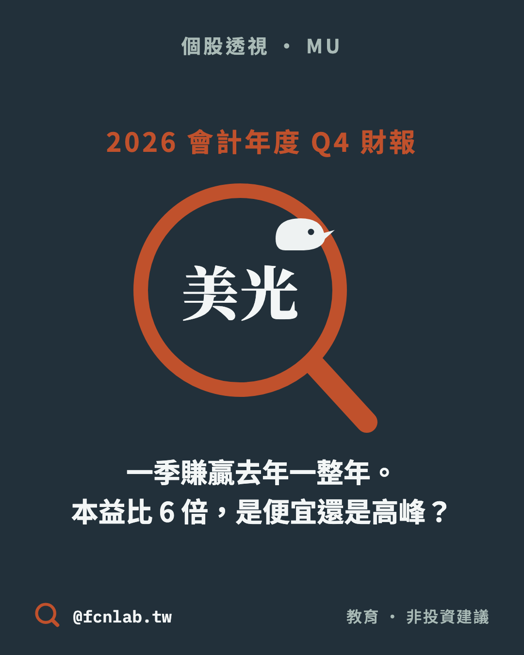美光 MU 個股透視